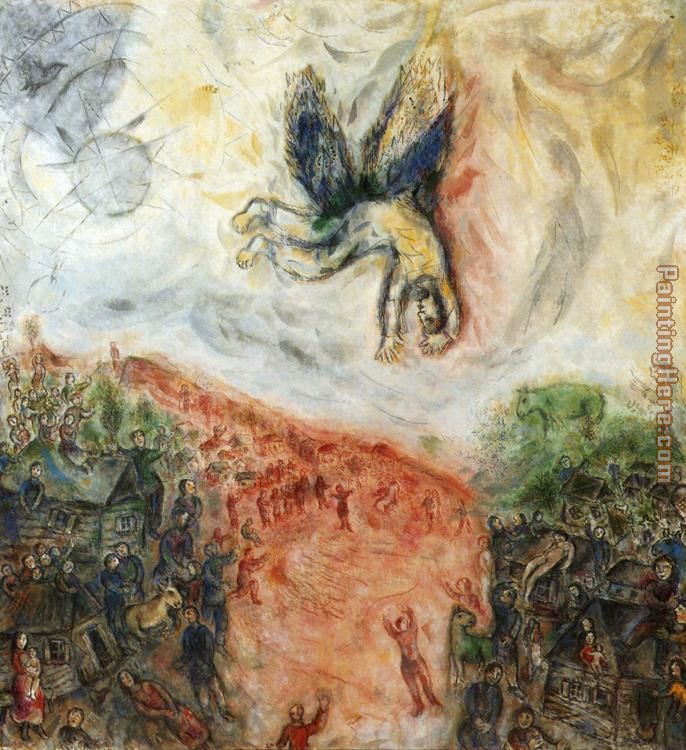 Marc Chagall The Fall of Icarus